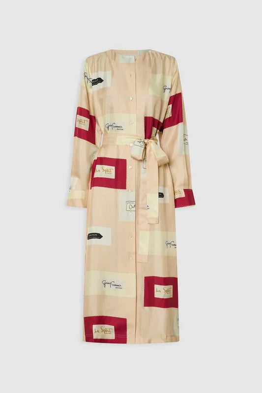 Oroton Vintage Label Column Dress - 10