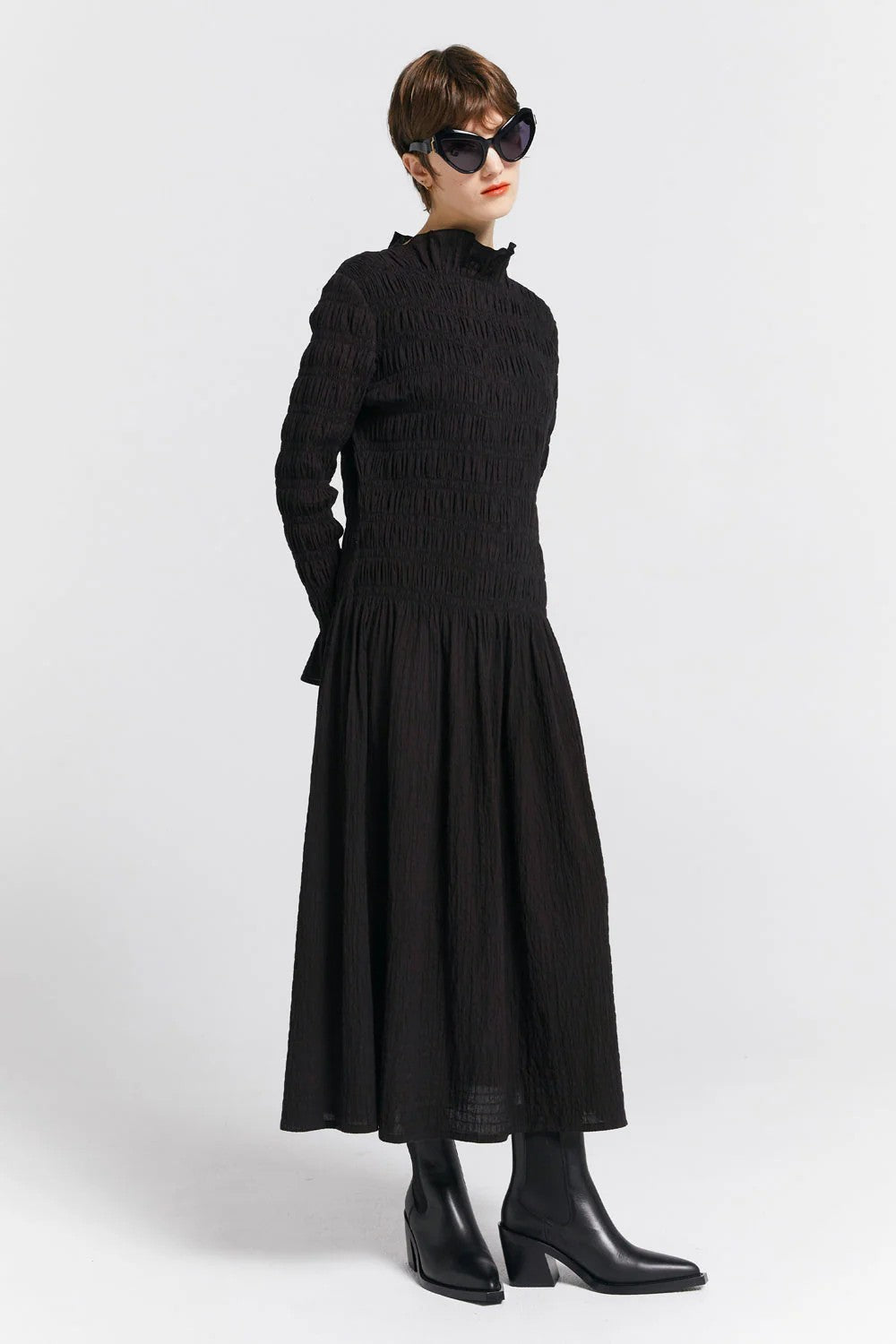 Karen Walker Keiko Organic Cotton Dress - Size 6
