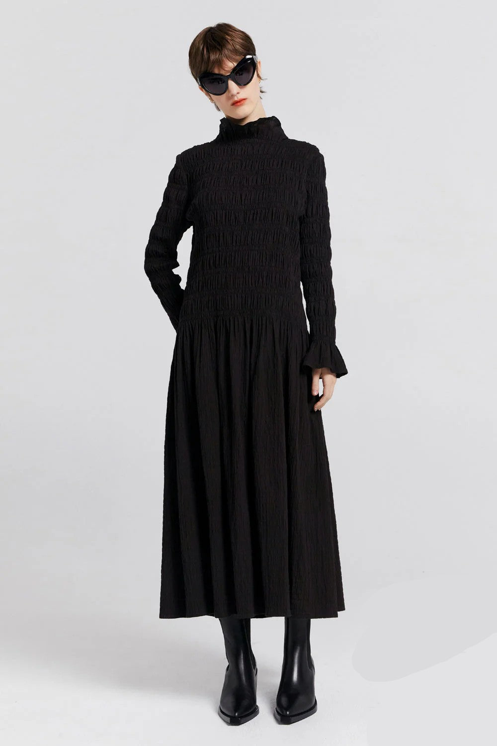Karen Walker Keiko Organic Cotton Dress - Size 6