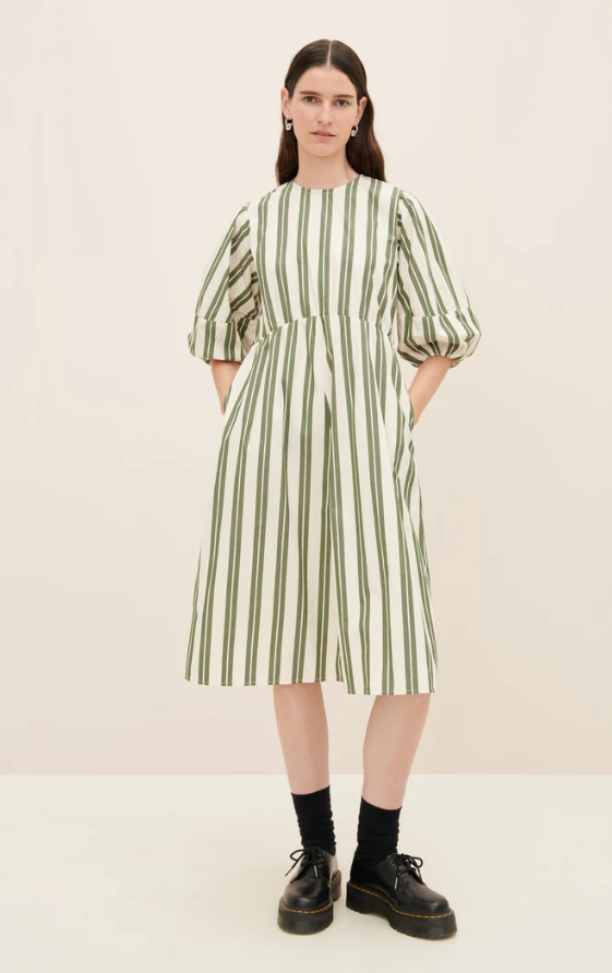 Kowtow Joan Midi Dress - Size 8